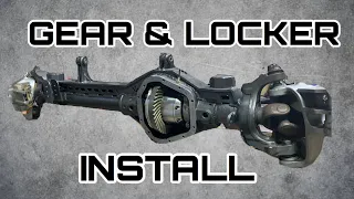 Dana 60 Gear And Locker Install