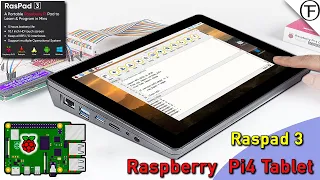 Raspberry Pi 4 Tablet - RasPad 3 First Look