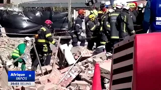 Afrique du Sud : un homme sorti des décombres 5 jours après l'effondrement d'un immeuble