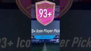 93+ ICON PLAYER PICKS #shorts #fifa23 #futties