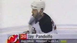 1998-99 Jay Pandolfo Goal vs. Rangers