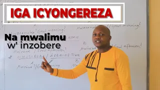 Eng 1. Iga Icyongereza vuba na mwalimu w' inzobere mu gihe gito.