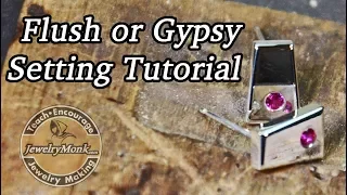 Flush Setting or Gypsy Setting Tutorial