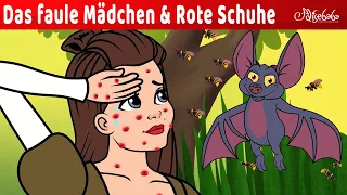 Das faule Mädchen + Rote Schuhe + Die Schneekönigin | Märchen für Kinder