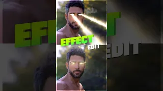 Eye Fire Effect Tutorial 🧐 Neon Eyes Effect Android 😍#edit