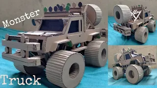 D.I.Y. MONSTER TRUCK | USING CARDBOARD