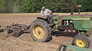 Two Offsets working the field