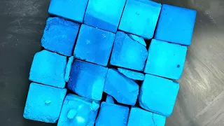 16 Soft Sky Blue, Dusty Gym Chalk Blocks | ASMR