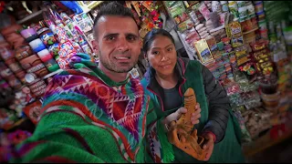 PERUANCA CE TI-O SCOALA MI-A DAT DAUNA TOTALA (Piata Vrajitoarelor din Machu Picchu)