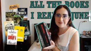 i read 10 books in june | monthly reading wrap up