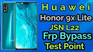 Huawei Honor 9x Lite (Jsn L22) Frp Bypass Test Point | All Huawei Frp bypass Test Point