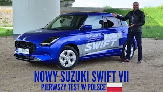 Suzuki Swift VII generacji - PIERWSZY TEST W POLSCE (nowe wcielenie bestsellera) #suzuki #swift