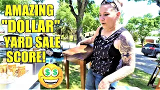 Ep410: THIS AMAZING $1 GARAGE SALE FILLED THE TRUCK!!  🤯🤯  SHOP WITH ME  -  ANTIQUE BARGAIN HUNTER