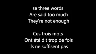 snow patrol -chasing cars lyrics traduction