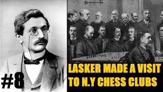 Mind Blowing Attack: Emanuel Lasker vs Edward Olly - New York (1892) #8