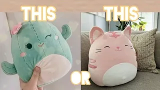 THIS OR THAT 🤎 [ Squishmallows ] pt. 7