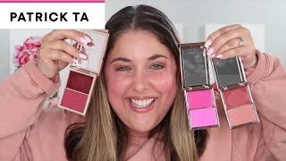 NEW Patrick Ta Major Headlines Double Take Creme & Powder Blush!