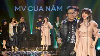 Cảm xúc vỡ òa, Hòa Minzy bật khóc khi nhận giải thưởng MV Của Năm | Không Thể Cùng nhau Suốt Kiếp