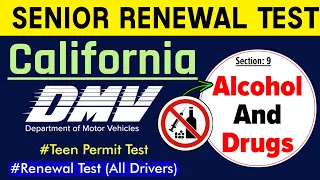 California DMV Written Test 2024 | Alcohol and Drugs | California DMV Senior Written Test 2024