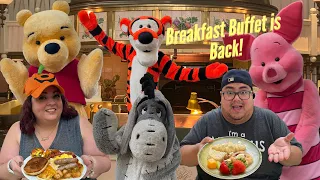 Disney's Breakfast Buffet with Characters is BACK at The Crystal Palace | Magic Kingdom 2022