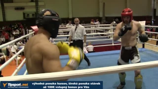 2017 WAKO Slovak Open   K1  91kg Milec SVK vs Bačík SVK