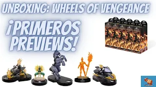 UNBOXING: Heroclix Wheels of Vengeance || primera super rara,  nuevos starter.