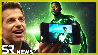 The Snyder Cut's John Stewart Green Lantern Revealed!