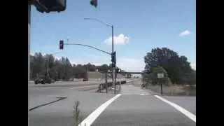 a defective traffic signal in redding