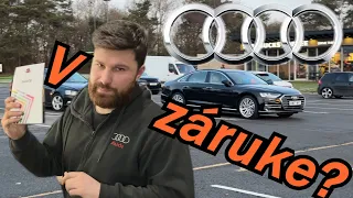 Snažim sa zákaznikovi pomôcť aby oprava za £8700 bola vyplatená cez záruku. Audi A8 po 30.000 míľach