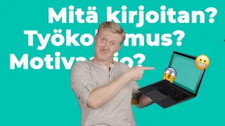 Millainen on hyvä työhakemus? 🕵️‍♂️ Katso vinkit hakemuksen kirjoittamiseen ✍️