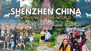 Part1: LOST IN CHINA | Shenzhen China tour #tour #touristplace#chinatour  #chinavisit #grouptour