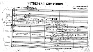 [Score] Kabalevsky - Symphony No. 4 in C minor, Op. 54 (1956)