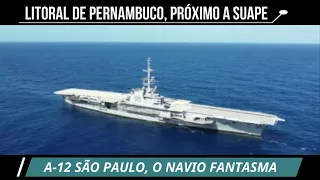 The Ghost Carrier A-12 São Paulo, o Navio Fantasma Condenado que vaga sem rumo no litoral Brasileiro