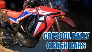 CRF300L Crash Bars & Skid Plate PLEASE WATCH BEFORE YOU BUY!