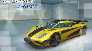 Finally I unlock Koenigsegg One:1 in Asphalt Nitro :)