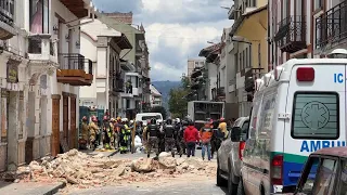 Terremoto deixa 14 mortos no Equador e Peru | AFP