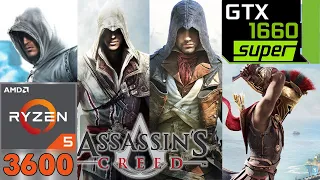 GTX 1660 SUPER | Assassin's Creed Franchise - ENTIRE PC Series