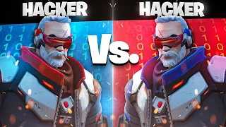 What happens when 2 CHEATERS VS each other in Overwatch 2?!