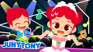 Ballerina & Ballerino 🩰💖 | Kids Ballet Song | + More | Dance Song for Kids | JunyTony