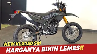 BARU LAUNCHING KLX150 SM 2023 ( SUPERMOTO ) PENGGANTI D-TRACKER INI HARGANYA