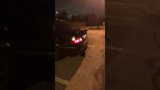 BMW e46 Crazy Flames and Backfire Exhaust Sound!