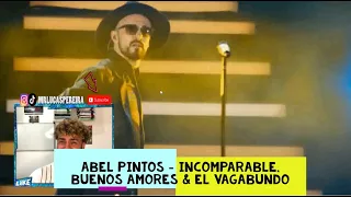 First Reaction Abel Pintos - Incomparable, Buenos Amores, El Vagabundo (En Vivo Estadio River Plate)