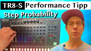 Roland TR8-S Step Probability, Motion Record and Step Submenu | Mortimer Barten