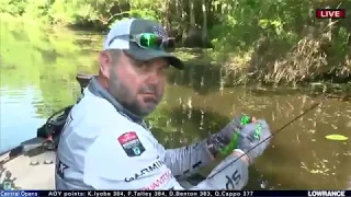 Greg Hackney fills out his limit on the Sabine River