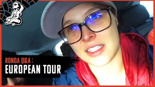 Ronda Rousey Q&A | WWE European Tour