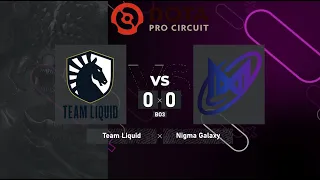 Team Liquid vs. Nigma  - DPC WEU 2023 Tour 2: Division I | BO3 @4liver