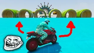 CARRERA TROLL! ELIGE EL TUBO CORRECTO! - CARRERA GTA V ONLINE - GTA 5 ONLINE