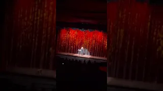 Sia sang a bit of 'Chandelier' last night at Kathy Griffin's comedy show 😍 #sia