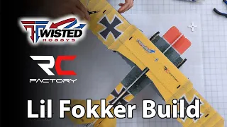 Twisted Hobbys Lil Fokker Build & Maiden Flight (HOW TO)