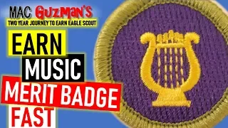 What is Music Merit Badge - Easiest to earn in Scouts BSA
